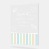 Grad Club Beach Party Acrylschild (Winkel)