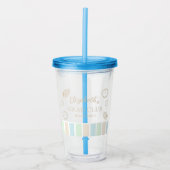 Grad Club Beach Party Acryltrinkbecher (Vorderseite)