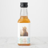 Grad Club Beach Party Alkoholflaschenetikett (Vorderseite)