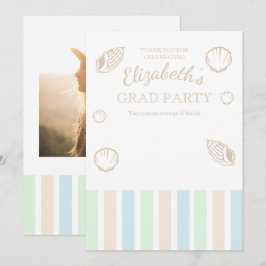 Grad Club Beach Party Dankeskarte