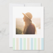 Grad Club Beach Party Einladung (Rückseite)