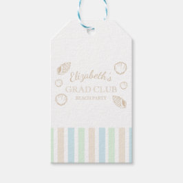 Grad Club Beach Party Geschenkanhänger