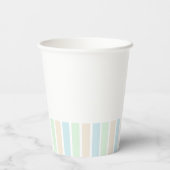 Grad Club Beach Party Pappbecher (Rückseite)