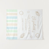 Grad Club Beach Party Wandteppich (Vorderseite (Horizontal))