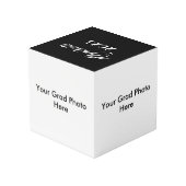 Grad Custom Foto Cube Würfel (Rückseite Schrägansicht)