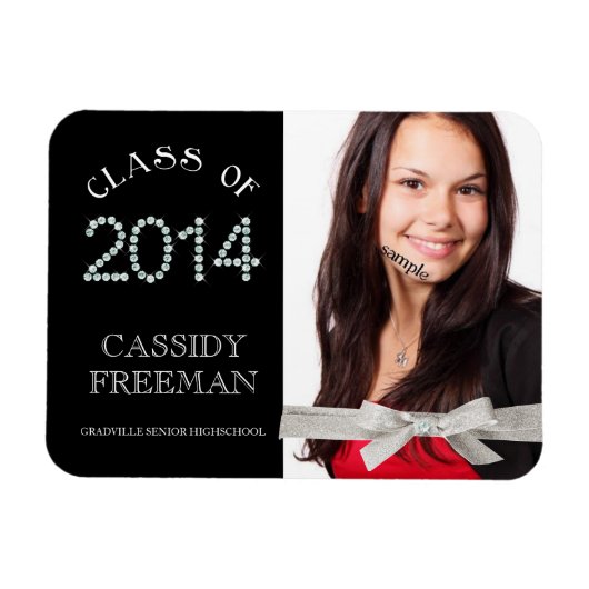 Grad der Bling Diamonds 2014 Magnet (Horizontal)