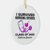 Grad der Krankenpflege Keramik Ornament (Rechts)