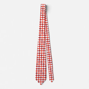 Grad der roten Raute Custom Necktie Krawatte