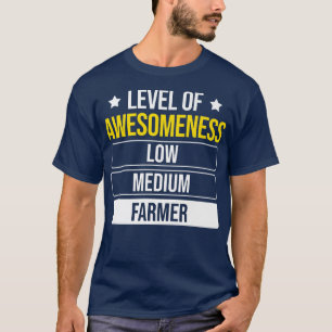 Grad des Awesomness-Bauern T-Shirt