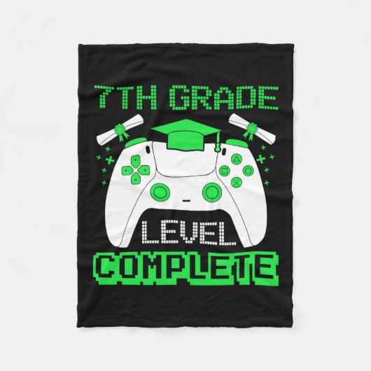 Grad des vollständigen Gamers 7. Abschluss Gi Fleecedecke (Vorderseite)