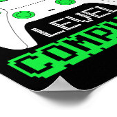 Grad des vollständigen Gamers 7. Abschluss Gi Poster (Ecke)