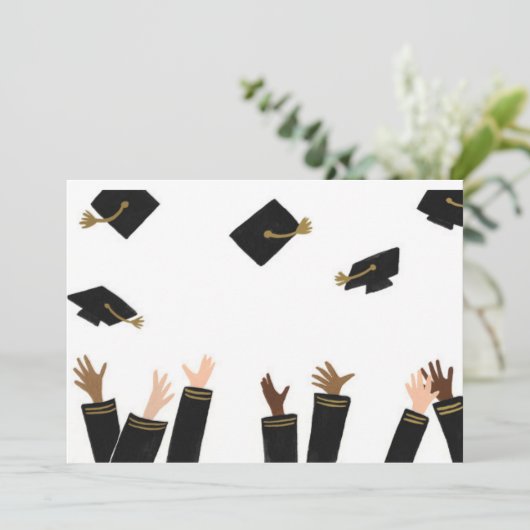 GRAD EINLADUNG (Stehend Vorderseite)