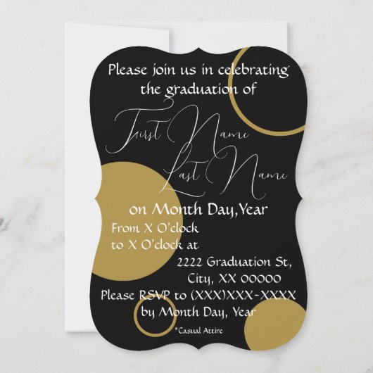 Grad Einladung (Rückseite)