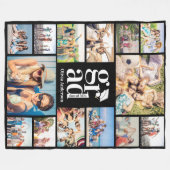 Grad-Erinnerungen Fleecedecke (Vorderseite (Horizontal))