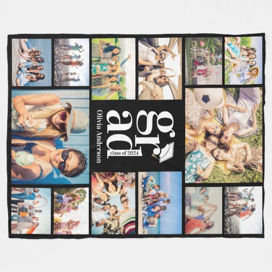 Grad-Erinnerungen Fleecedecke (Vorderseite (Horizontal))