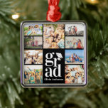 Grad-Erinnerungen Ornament Aus Metall<br><div class="desc">🎓 🎉 Fotos von Freunden aus ihrer Uni hochladen,  um ein Foto-Sake-Geschenk für Ihren Absolventen zu machen</div>