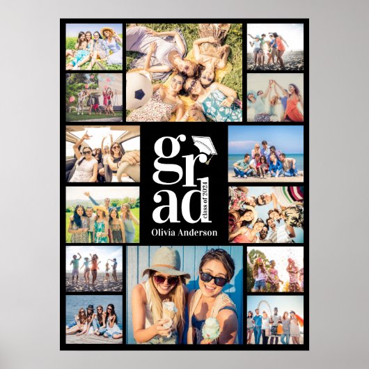 Grad-Erinnerungen Poster (Vorne)