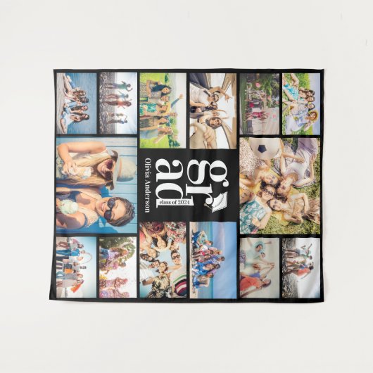 Grad-Erinnerungen Wandteppich (Vorderseite (Horizontal))