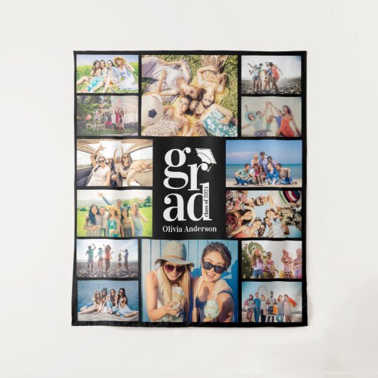 Grad-Erinnerungen Wandteppich (Vorderseite)