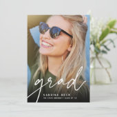 Grad | FOTO ABSCHLUSS Ankündigung (Stehend Vorderseite)