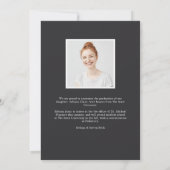 Grad | FOTO ABSCHLUSS Ankündigung (Rückseite)