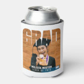 Grad Foto Abschluss White Dosenkühler (Kanne Vorderseite)