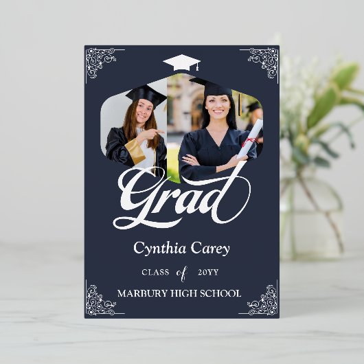 Grad Foto Collage Ankündigung (Stehend vorne)