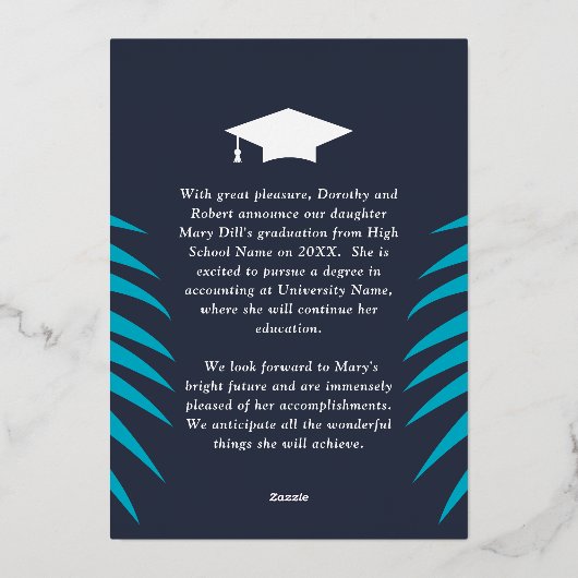 Grad Foto Collage Ankündigung (Rückseite)