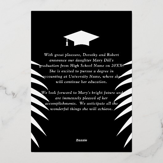 Grad Foto Collage Ankündigung (Rückseite)