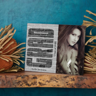 Grad - Foto und Text Fotoplatte