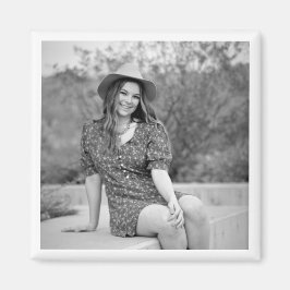 Grad FOTO Zeitloser Keepake Graduate Fun Magnet