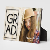 Grad Frameless Foto Tabletop Easback Fotoplatte (Seite)