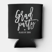 Grad Gastgeschenk bearbeitbare Farbe Deckbar Dosenkühler (Vorderseite)