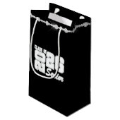 Grad Gift Bag Kleine Geschenktüte (Rückseite Schrägansicht)