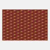 Grad-Gold-Graduierungspanne Geschenkpapier Set (Vorderseite 2)