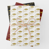 Grad-Gold-Graduierungspanne Geschenkpapier Set (Beispiel)