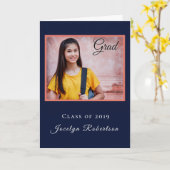 Grad Graduate Class Herzlichen Glückwunsch Persona Karte (Gelbe Blume)