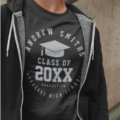 Grad Graduate Class Of Custom Name T-Shirt