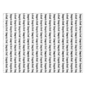 Grad-Graduierungspartei für moderne Glückwunsch Tischdecke (Vorderseite (Horizontal))