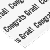 Grad-Graduierungspartei für moderne Glückwunsch Tischdecke (Schrägansicht)