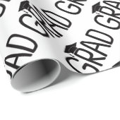 Grad-Graduierungsstufe Geschenkpapier (Rolleneckpunkt)