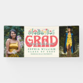 GRAD-GRATULATIONS-ABSCHLUSS BANNER (Horizontal)