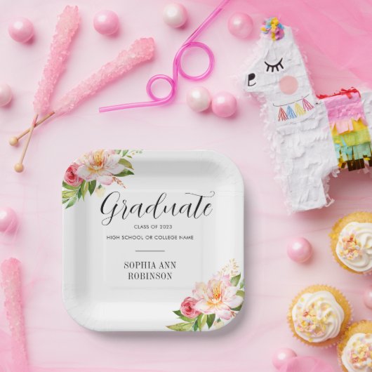 Grad-Gruppe 2023 Pappteller (Party)