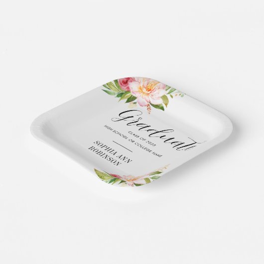 Grad-Gruppe 2023 Pappteller (Gewinkelt)