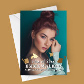 Grad Hat Toss Abschluss Ankündigung