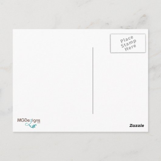 Grad Hat und Grad Postkarte (Rückseite)