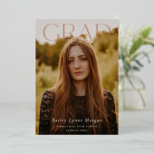 GRAD Headline Foto Abschluss Folieneinladung (Stehend vorne)