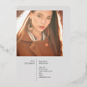 Grad in Foil Invasion Folieneinladung (Rückseite)