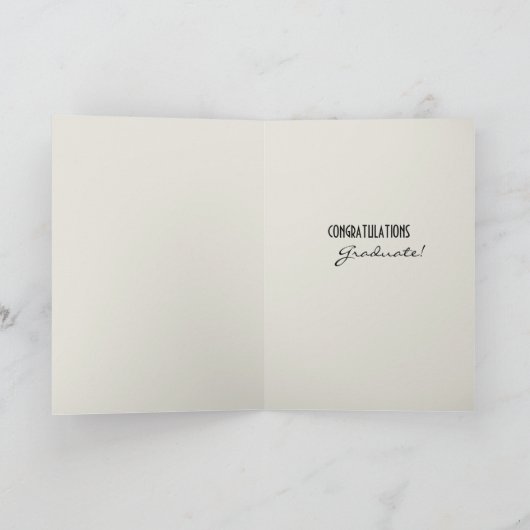 GRAD Inspirivity Modern Fun Abschluss Card Karte (Innenseite)