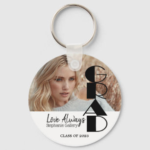 Grad - Klasse 20XX - Foto DIY Schlüsselanhänger